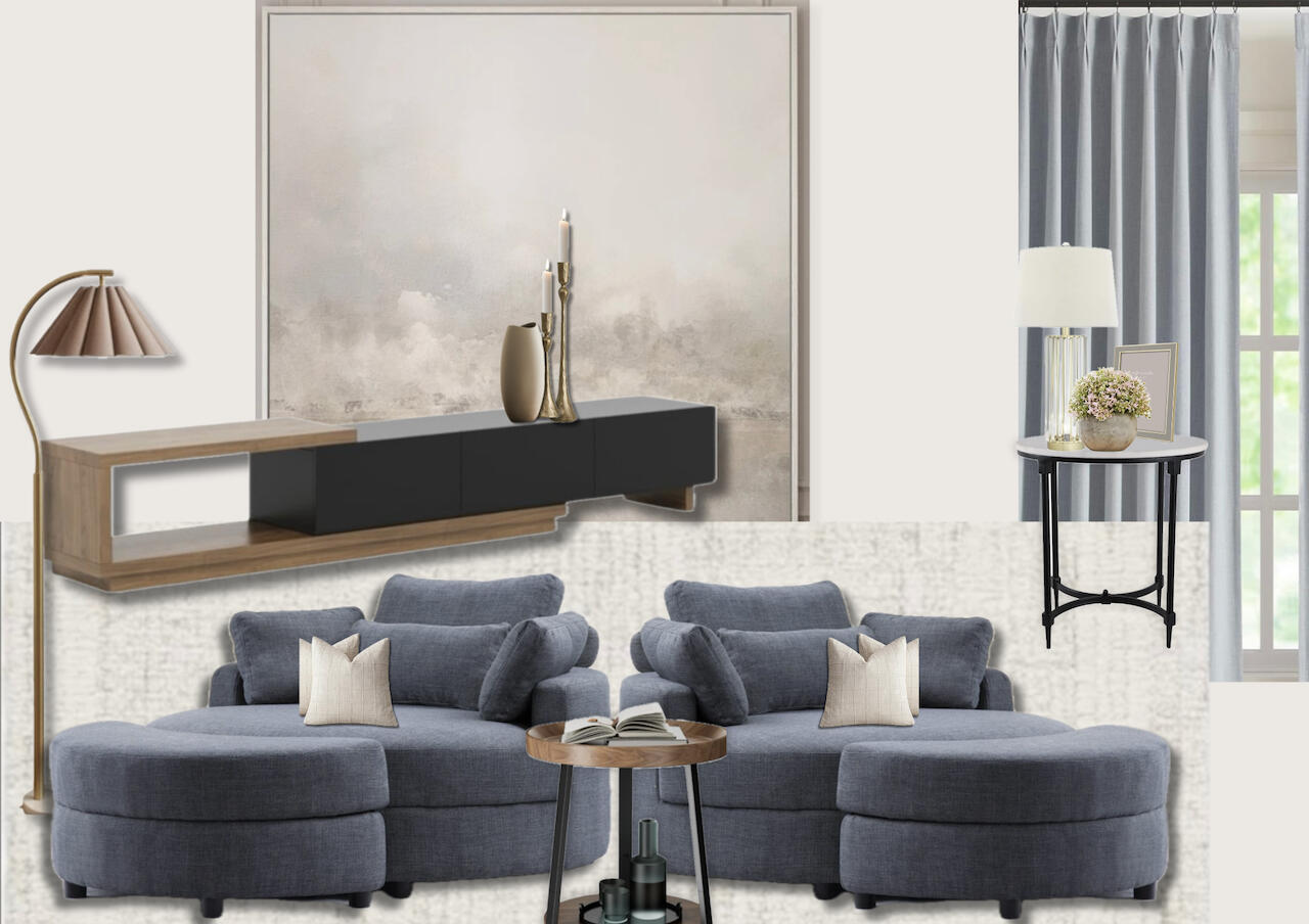 TV & Lounge Concept - Bold Calm